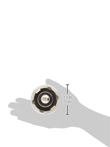 Billet Style Radiator Cap Trans-Dapt Performance 6017 Polished Aluminum 16 lb. Pressure Rating