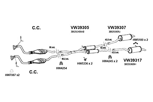 Center ANSA Resonator (VW39305)
