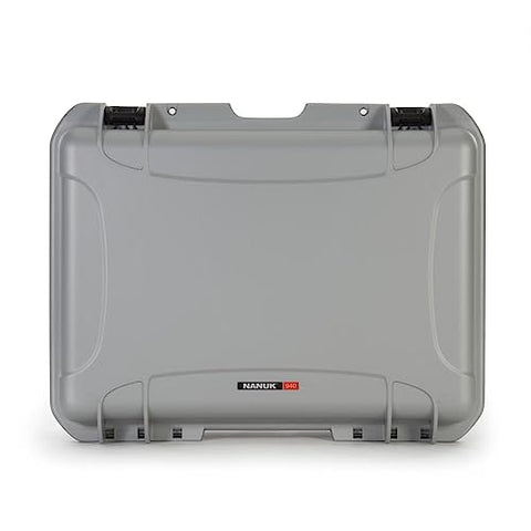 Silver Nanuk 940 Waterproof Hard Case Empty