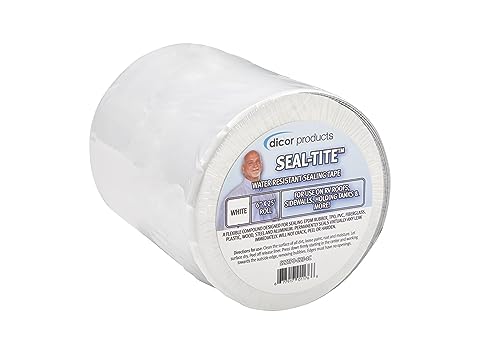 Seal-tite Dicor 522TPO-625-1C RV, Trailer, Motorhome Roof Repair Tape - 6" x 25' - White
