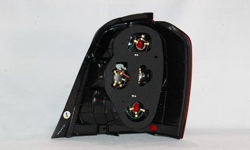 Left TYC Tail Light Assembly Compatible with 2004-2007 Toyota Highlander