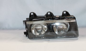 1992-1999 BMW 3 SERIES RIGHT HAND AUTOMOTIVE NEW REPLACEMENT HEAD LIGHT TYC 20-3667-00 Compatible with