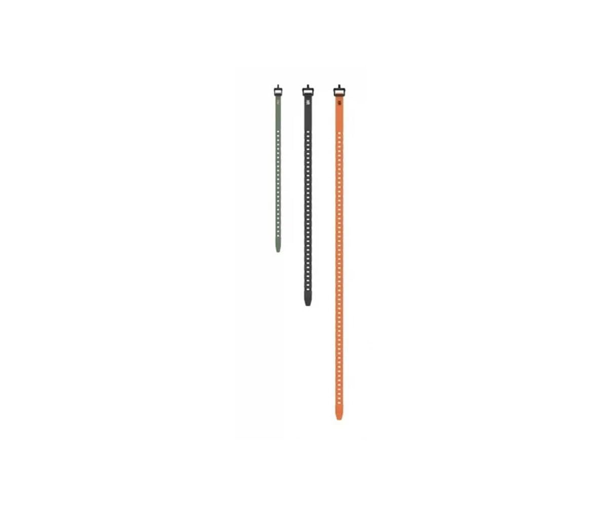 QuickStraps HALF RACK 18 inch (3 PK) - Versatile Straps for Securing Hunting Gear, Hang Trail Cameras, Secure Gear to ATVs, Motorbikes, and More, Green