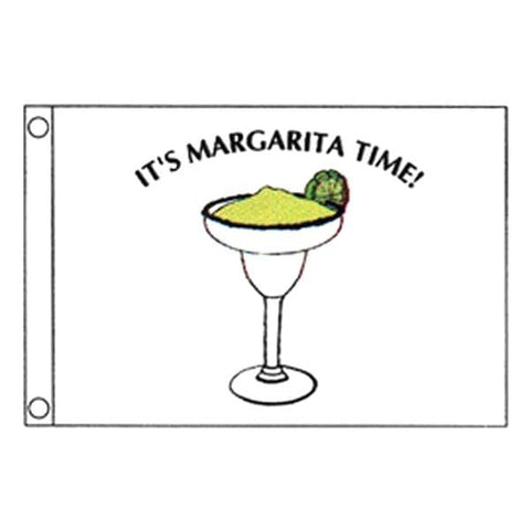 Margarita Time Boat Flag Taylor Made Products (12" x 18")