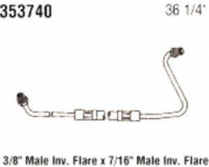 Power Steering Gates 353740 Hose Assembly Pressure Line