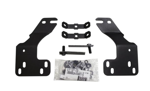Go Rhino Mounting Bracket Kit for RC4 Bull Bar or RC3 Skid Plate | 561860TK | Textured Black | Fits 2014-2015 Chevrolet Silverado 1500 (Excludes Driver Alert Package and New Body Style Trucks)