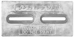 New Martyr ANODES Magnesium Divers Dream 1/2INX6INX12 MTR CMDIVERM Boating Accessories