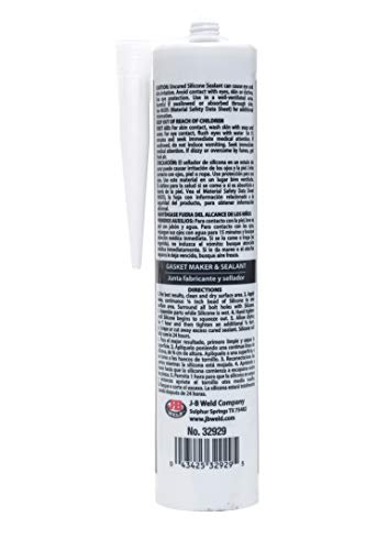Ultimate Black RTV Silicone Gasket Maker and Sealant J-B Weld 32929 - 9.5 oz.
