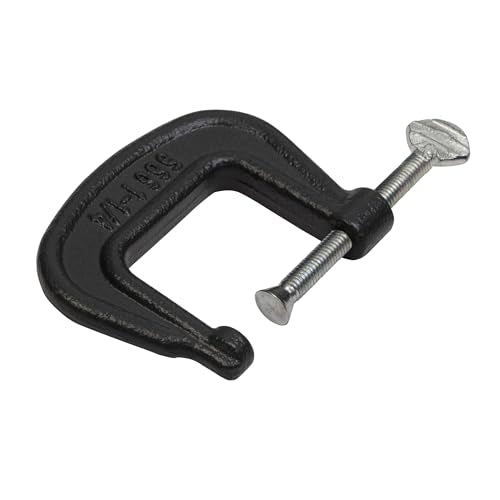 Wilton C-Clamp Junior, 1-1/4" Opening, 1-1/4" Throat, 450 Lbs. Clamping Force (Model H566)