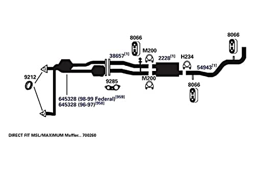 700260 AP Exhaust Products Muffler