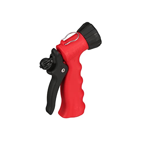 Watts 3/4" ANKA Series TUFF TRIGGER Adjustable High-Pressure Full-Flow Hot Water Hose Spray Nozzle Gun, Rubber O-Ring, High Grade Glass Fiber Reinforced Nylon, Industrial, Agricultural, Home