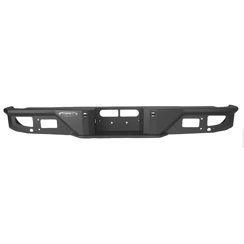 Full Rear Bumper Rock Slide Engineering for Jeep Gladiator 2020-2025 No Tire Carrier RB-F-101-JT