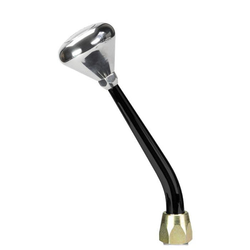 Lokar TM904EXMP Performance Products Shifter Chrysler 904 Black 8" Single Bend Lever Mushroom Polished Knob