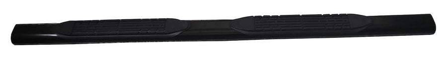TrailFX Step Bars Truck Fits 2018-2025 Jeep Wrangler JL TFX 4 Inch Oval Tube Side Steps Black Powder Coated Steel Straight Ends with Step Pads Rocker Panel Mount 300 Pound Capacity TrailFX A1545T