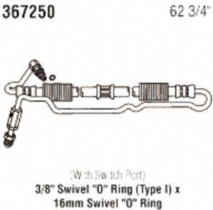 Power Steering Gates 367250 Hose Assembly Pressure Line