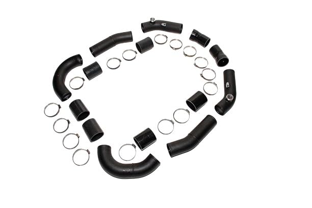 Upper ALPHA Intercooler Pipe For Speed Density Only - For Use With ALPHA Intercooler and With A TiAL Bov Flange/For Carbon Manifold and ALPHA Throttle Bodies