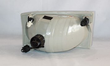 Left TYC Headlight Assembly Compatible with 2002-2004 Ford F- Series Pickup (Hvy Dty)