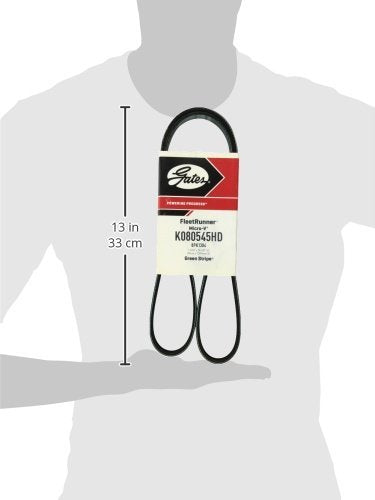Gates FleetRunner K080545HD Micro-V Serpentine Drive Belt