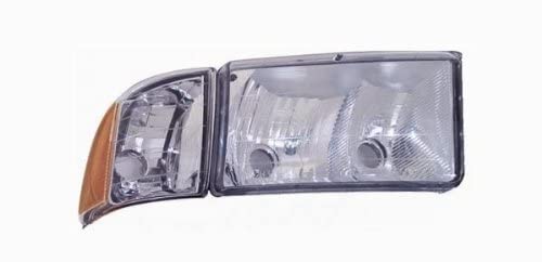 Compatible with DODGE RAM 1500 2500 3500 PICKUP w/SPORT PKG RIGHT HAND HEAD LIGHT 1999-2002 TYC 20-6069-00