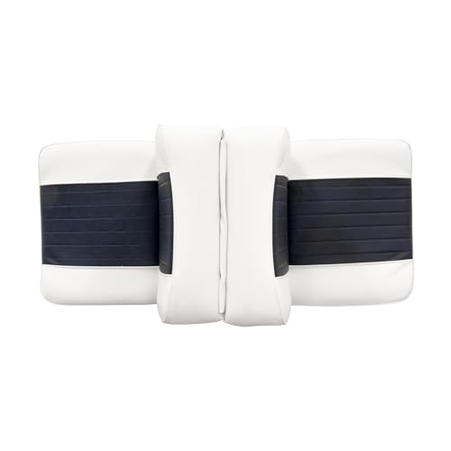 8WD707P-1-924 Wise Deluxe Lounge Seat (White/Navy)