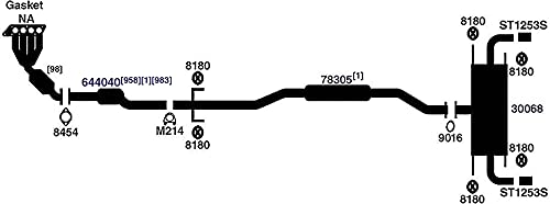 Exhaust Gasket AP Exhaust 9016