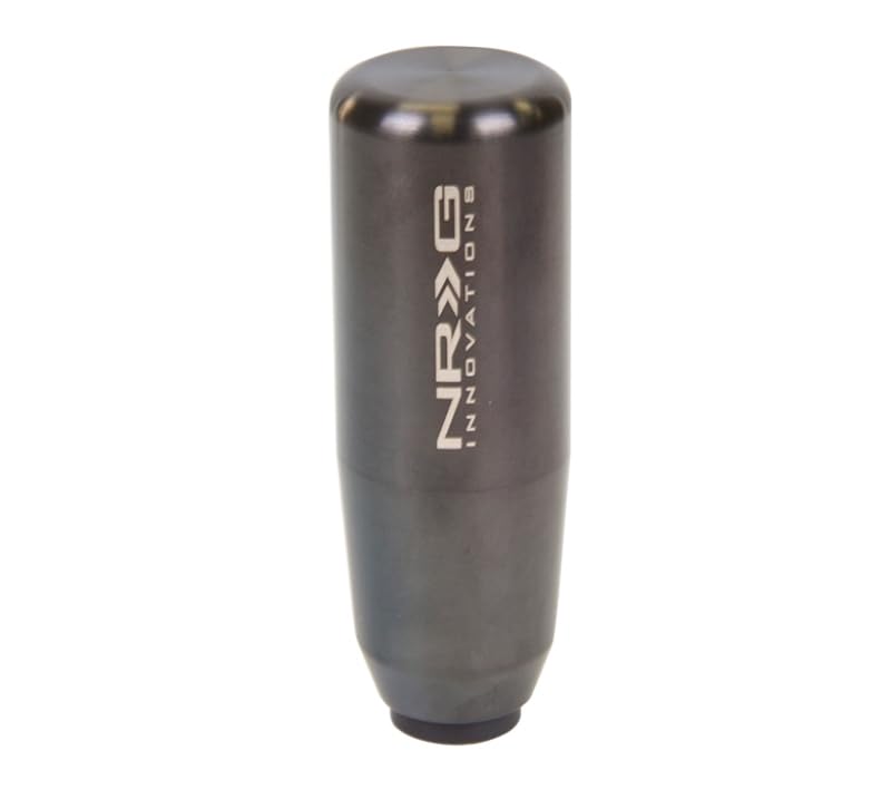 Universal NRG Short Shifter Knob - 3.5in. Length / Heavy Weight .85Lbs - Black Chrome