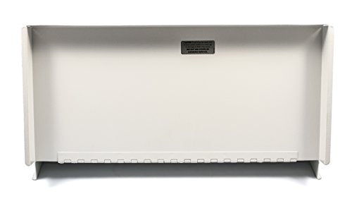 Camco Stove Top Cover/RV Camper | Features Hinged Design for Easy Access to Front Burners & Fits Most 3 or 4 Burner RV/Boat Stoves | Crafted of 20-Gauge Steel w/Powder-Coated Finish | White (43557)