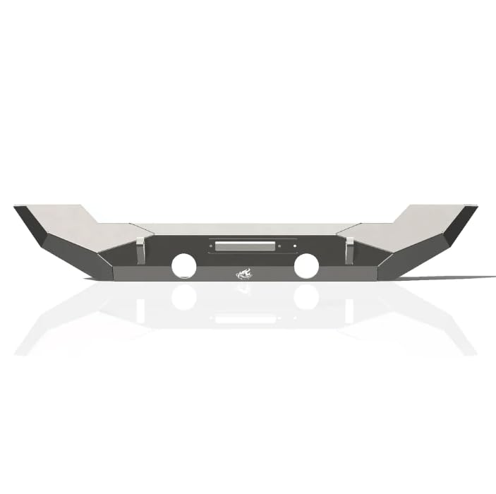 CrawlTek Fullwidth Pyro Front Bumper - Black compatible with 2018-2023 Jeep Wrangler JL