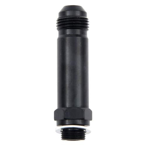 Fragola Performance Systems #6 X 7/8-20 Carb Adapter Long 3" Black 491975-BL