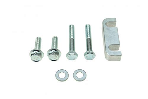 CAT Fuel Filter Adapter Sinister Diesel for 2001-2016 GM Duramax 6.6L (Gray)