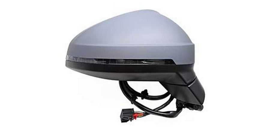 Replacement TYC 8300161 Non heated right Mirror for AUDI