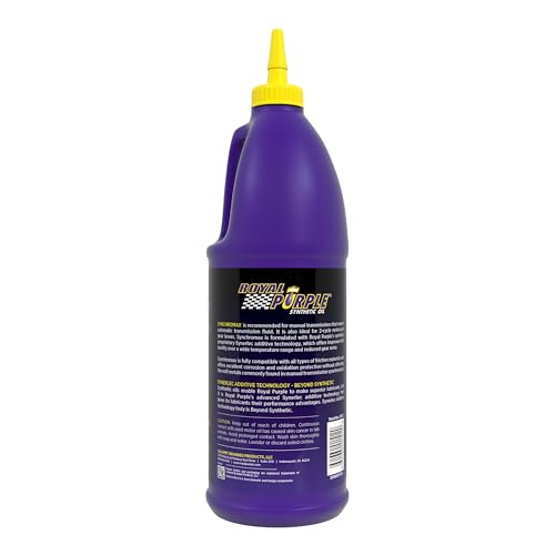 ROYAL PURPLE SYNCHROMAX ROY01512 QT. TRANSFLUID, 1 Quart (32 Ounces)