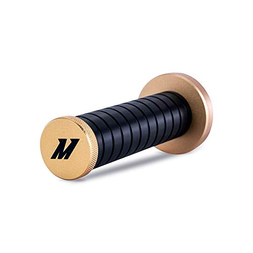 Mishimoto Grip Shift Knob, Black/Gold MMSK-BMXGDBK
