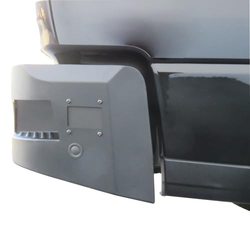 Heavy Duty Black Horse Armour Rear Bumper Matte Black Compatible with 2025-2025 Ram 1500-ARB-RA25