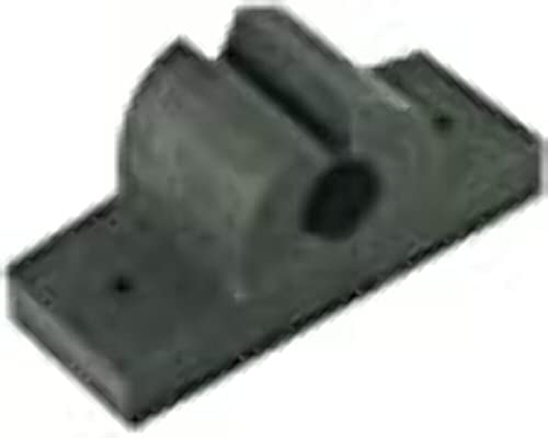 Black Rubber Whitecap 3754BC Tool/Rod Holder Pair 1"