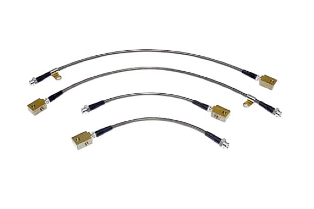 Short Route Style Nissan GT-R Stainless Steel Brake Lines