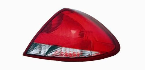 Passenger Side Pilot Automotive Tail Lamp Lens and Housing
