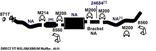 Bracket AP Exhaust 8560