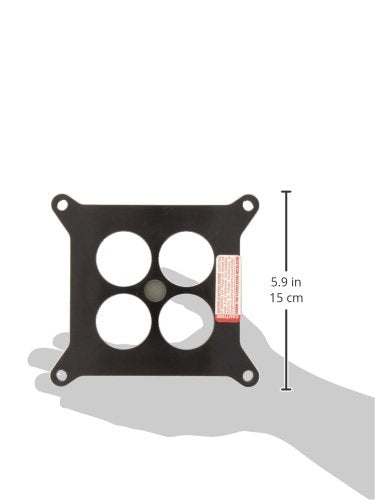 Plastic Phenolic 4 Barrel Carb Spacer Trans-Dapt Performance 2370 Ported 0.5 in. Incl. Gaskets/Studs/Nuts/Washers