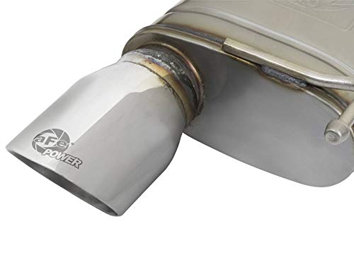MACH Force-Xp aFe Power 49-43085-P Exhaust System Axle-Back for Ford (2.5", 409SS)