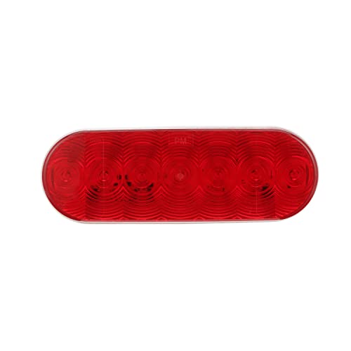 820R-7 Peterson Manufacturing LED S/T/T Light (Oval 7 Diode Amp Housing Groom Mount 6.5"X2.25"), 1 Pack