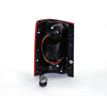 Right TYC Tail Light Assembly Compatible with 2009-2015 Honda Pilot