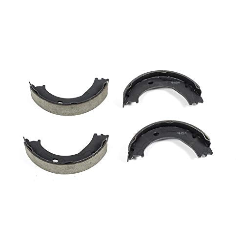 Power Stop B771 Rear Brake Shoes For Chevy Avalanche Express Silverado Suburban | Dodge Ram E-350 | Ford Excursion F250 F350 | GMC Savana Sierra | Hummer H2 [Application Specific]