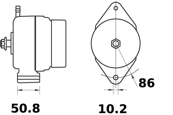 MAHLEORIG Mahle MG 13 Alternators