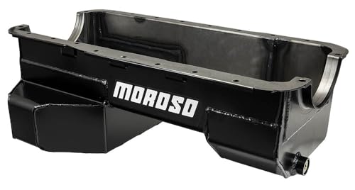 Rear Sump Moroso 20534 Steel Road Race Oil Pan for Ford 351W Engine