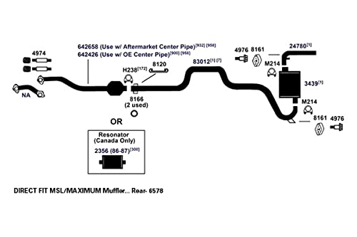 Exhaust AP Products Muffler 3439