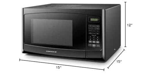 1.0 CF MICROWAVE, BLACK