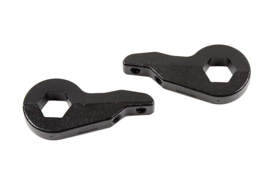 Zone Offroad 2 in Front Torsion Key Leveling Kit | ZONC52 | No Shocks | Compatible with Chevy/GMC K1500/Suburban, Tahoe, Sierra 1500, Yukon, Yukon XL 1500 4WD; 2024 Chevy Silverado 1500 WT 4WD (99-06)