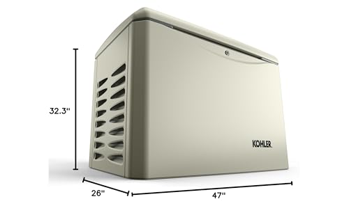 26,000-Watt RCA Air-Cooled Whole House Generator (French Gray)