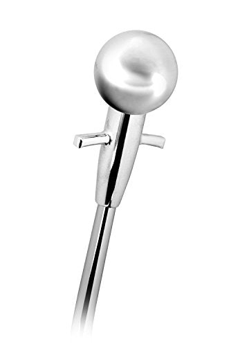 GM TH200 FM Shifter Chrome 6" Straight Lever Muscle Car Brite Knob